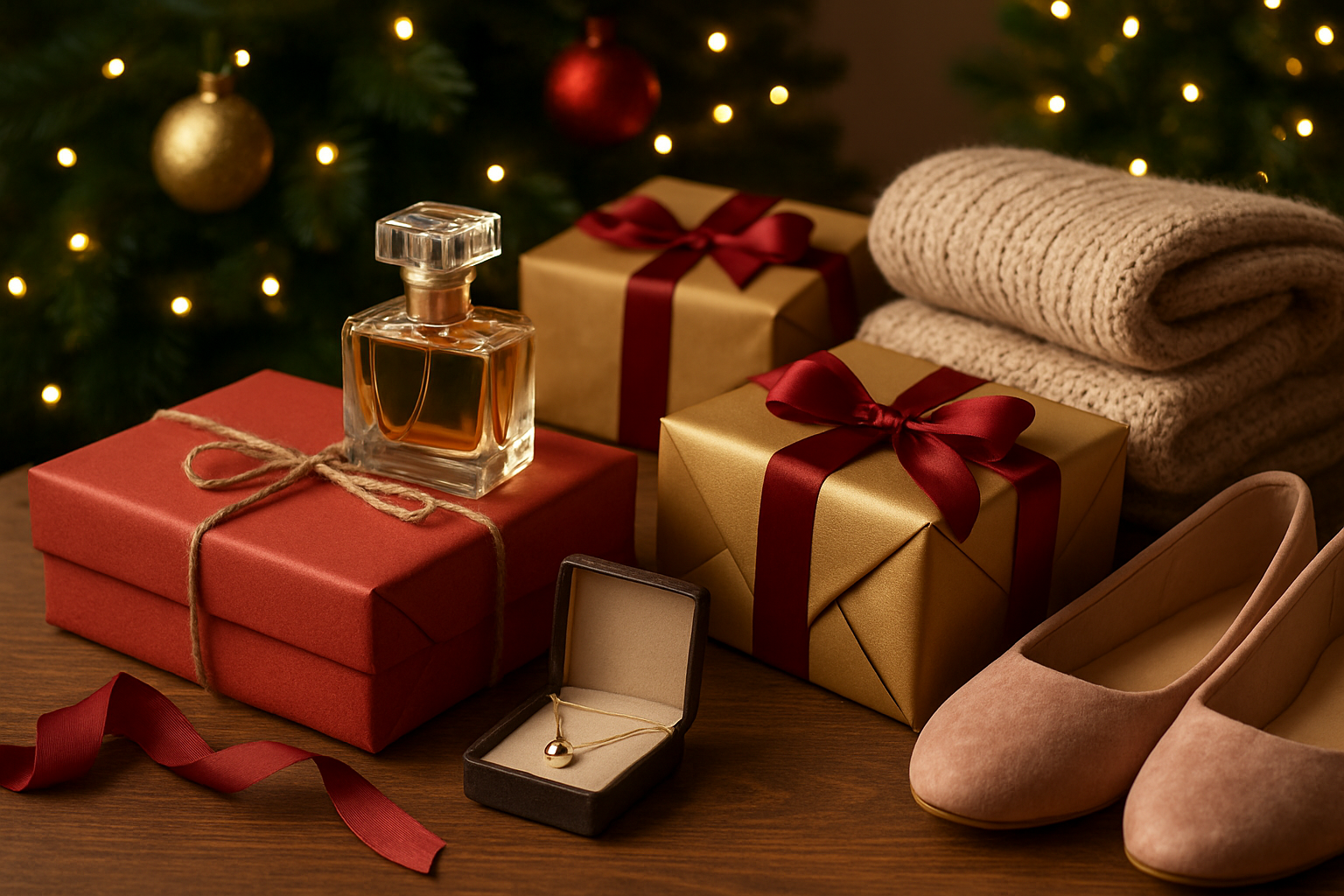 christmas gift ideas for her - Illustration